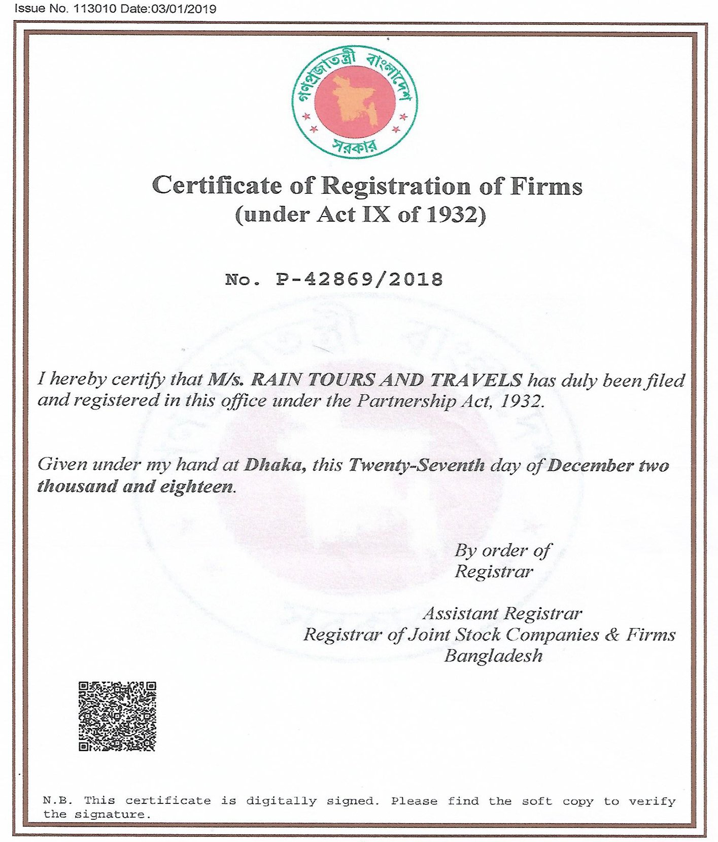 RJSC Registration